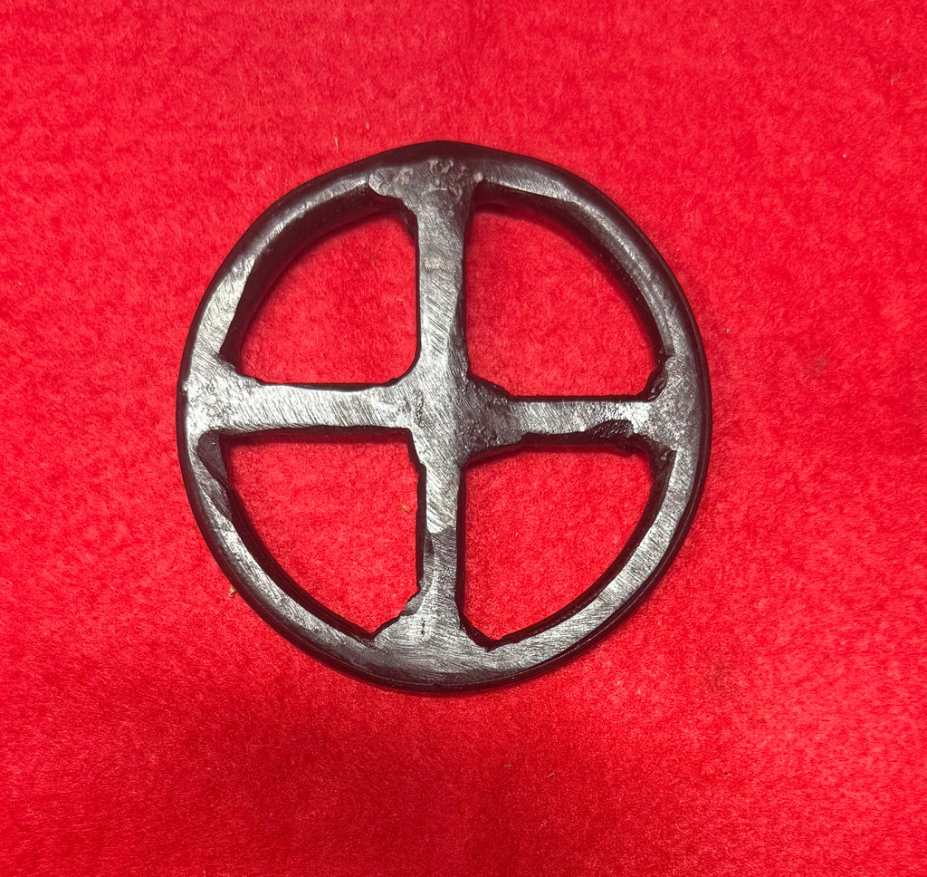 crossroads medicine wheel knife catch ring